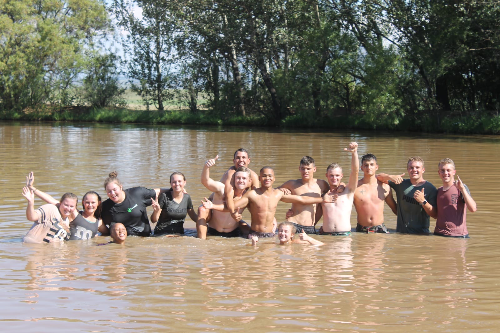 Swimming activity